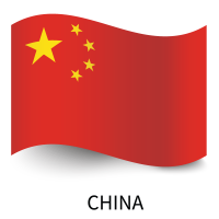 China flag